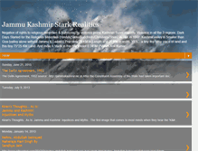 Tablet Screenshot of jammukashmirrealities.blogspot.com