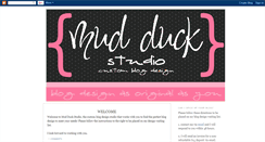 Desktop Screenshot of mud-duck-studio.blogspot.com