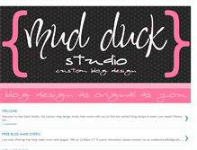 Tablet Screenshot of mud-duck-studio.blogspot.com