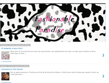 Tablet Screenshot of fashionableparadise.blogspot.com