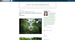 Desktop Screenshot of lensonmotherhood.blogspot.com