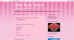 Desktop Screenshot of chloeblacktattoos.blogspot.com