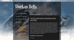 Desktop Screenshot of durbanbella.blogspot.com