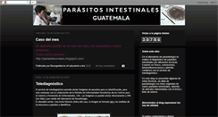Desktop Screenshot of parasitosintestinalesguatemala.blogspot.com