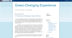 Desktop Screenshot of green-changingexperience.blogspot.com