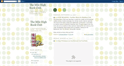Desktop Screenshot of milehighbookclub.blogspot.com
