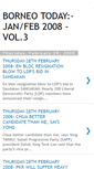 Mobile Screenshot of borneotoday2008january.blogspot.com