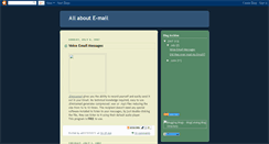 Desktop Screenshot of all-email.blogspot.com