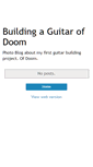 Mobile Screenshot of guitarofdoom.blogspot.com