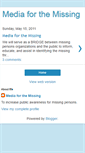 Mobile Screenshot of mediaforthemissing.blogspot.com
