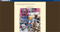 Desktop Screenshot of honolulualteredbooksgroup.blogspot.com