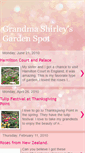 Mobile Screenshot of grandmashirleysgardenspot.blogspot.com