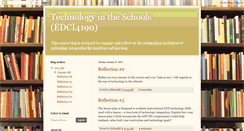 Desktop Screenshot of edci4190.blogspot.com