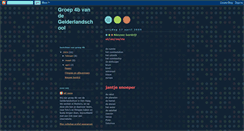 Desktop Screenshot of gelderlandschoolgroep4b.blogspot.com