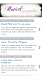 Mobile Screenshot of musicalescapades.blogspot.com