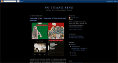 Desktop Screenshot of nothanxzine.blogspot.com