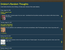 Tablet Screenshot of ordstersrandomthoughts.blogspot.com