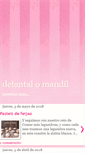 Mobile Screenshot of delantalomandil.blogspot.com