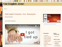 Tablet Screenshot of englishforspeaking.blogspot.com