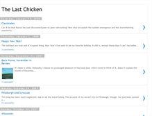 Tablet Screenshot of lastchicken.blogspot.com