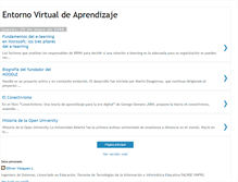 Tablet Screenshot of entornovirtualdeaprendizaje.blogspot.com