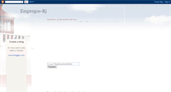 Desktop Screenshot of fabiano-empregos-rj.blogspot.com
