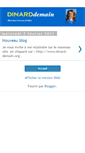 Mobile Screenshot of dinarddemain.blogspot.com