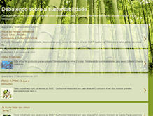 Tablet Screenshot of debatendosustentabilidade.blogspot.com