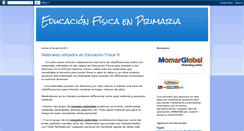 Desktop Screenshot of educacionfisica-javier.blogspot.com