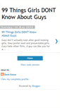 Mobile Screenshot of dontknowguys.blogspot.com