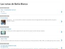 Tablet Screenshot of lasruinasdebahiablanca.blogspot.com