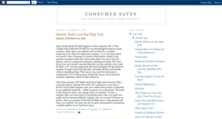 Desktop Screenshot of consumersavvy.blogspot.com