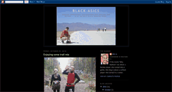 Desktop Screenshot of blackasics.blogspot.com