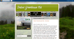 Desktop Screenshot of indoorgreenhousekit.blogspot.com