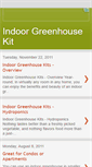 Mobile Screenshot of indoorgreenhousekit.blogspot.com
