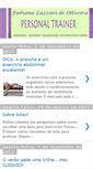 Mobile Screenshot of fabianalazzaripersonaltrainer.blogspot.com