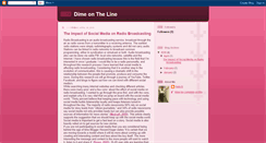 Desktop Screenshot of dimeontheline.blogspot.com