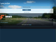 Tablet Screenshot of lysa-purlpe.blogspot.com