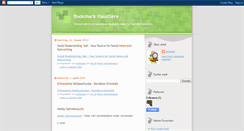Desktop Screenshot of bookmark-haustiere.blogspot.com