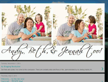 Tablet Screenshot of andybethandjennahtoo.blogspot.com