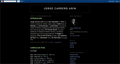 Desktop Screenshot of jorgecarreroarin.blogspot.com