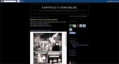 Desktop Screenshot of curtvilescomic.blogspot.com