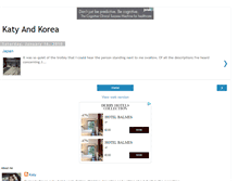 Tablet Screenshot of katyandkorea.blogspot.com