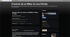 Desktop Screenshot of bikerenchinita.blogspot.com