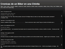 Tablet Screenshot of bikerenchinita.blogspot.com