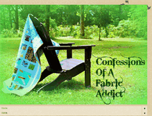 Tablet Screenshot of confessionsofafabricaddict.blogspot.com