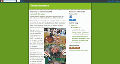 Desktop Screenshot of greenromania.blogspot.com