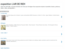 Tablet Screenshot of expositionlairderien.blogspot.com