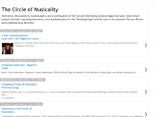Tablet Screenshot of circleofmusicality.blogspot.com