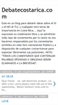 Mobile Screenshot of debatecr.blogspot.com